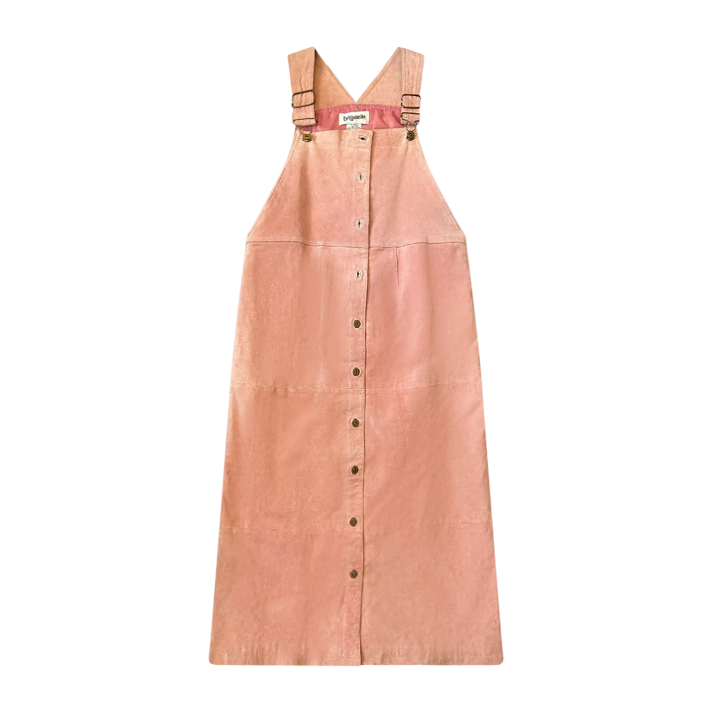 Pink Overall Dress