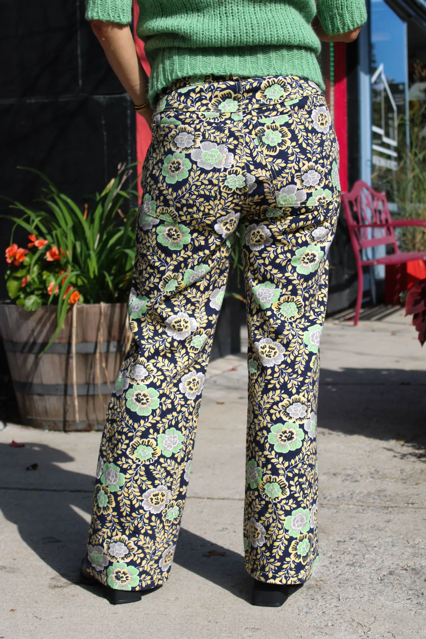 Rachel Comey - Bolada Pant: Navy Floral