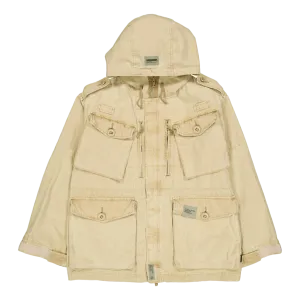 Ripstop Smock Jacket Beige