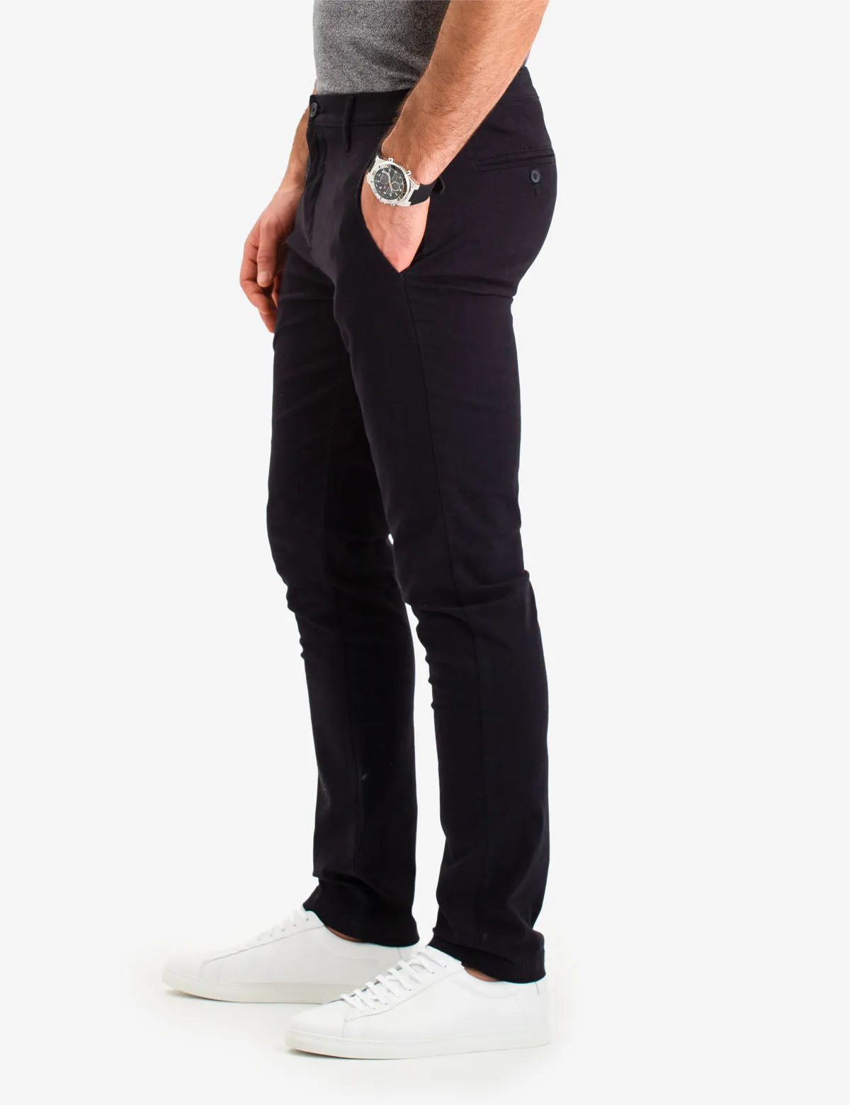 STRETCH SLIM CHINO PANTS