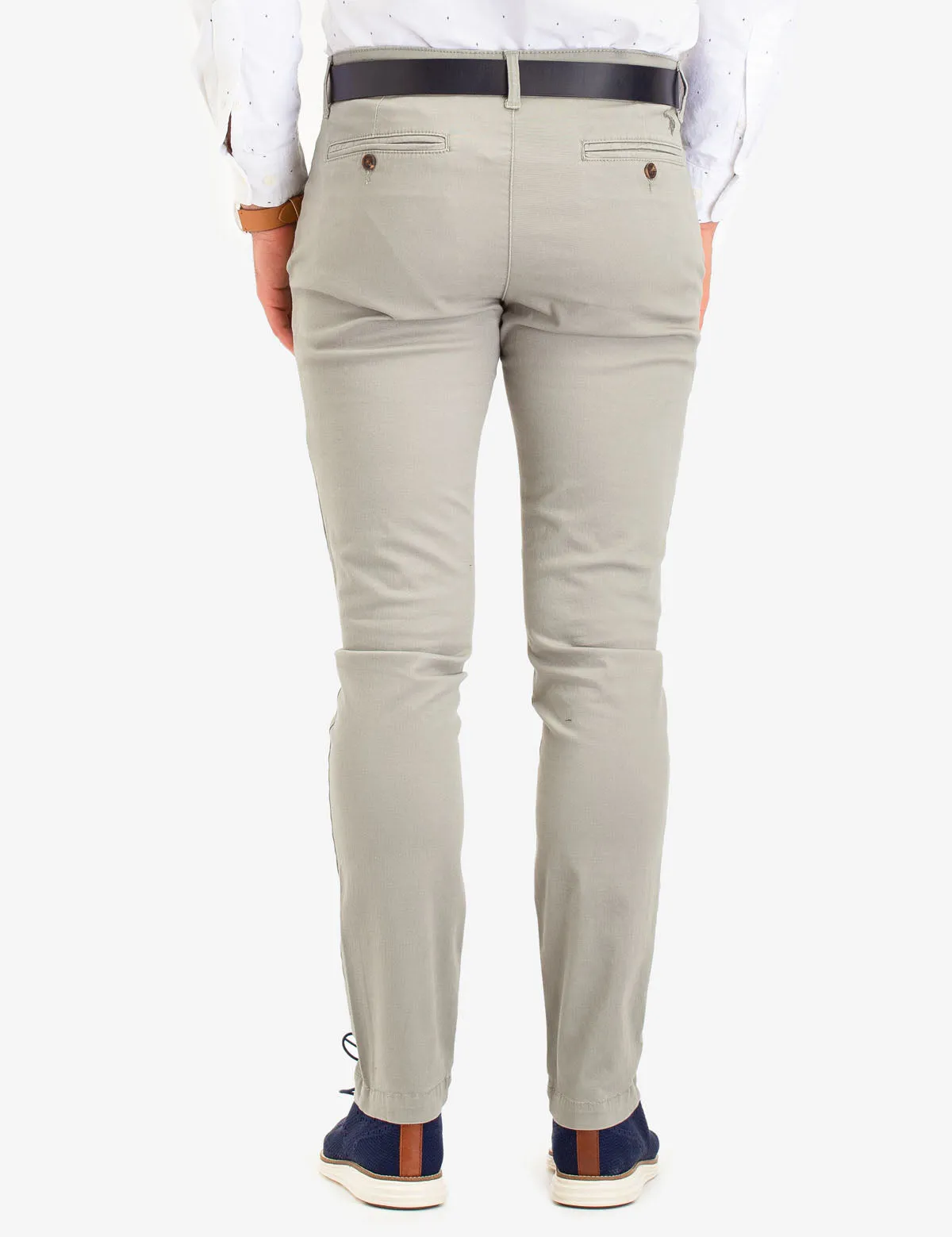 STRETCH SLIM CHINO PANTS