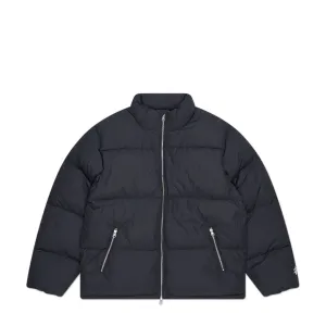 stüssy nylon down puffer (black)