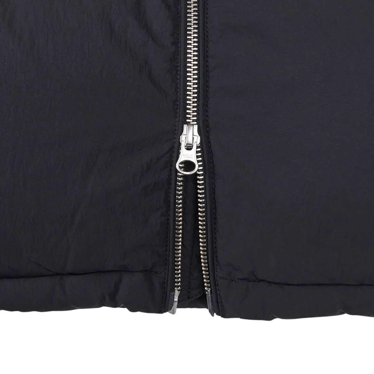 stüssy nylon down puffer (black)