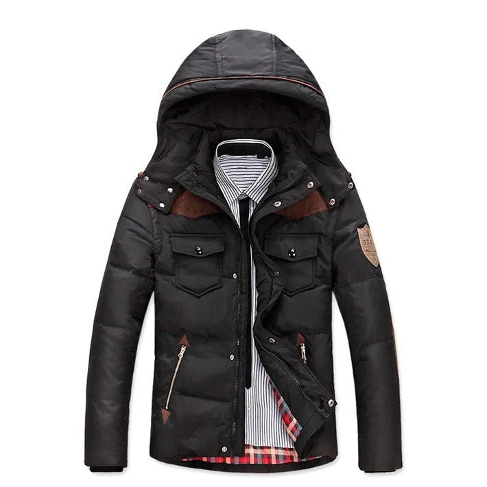 Stylish Male Casual Winter Jacket