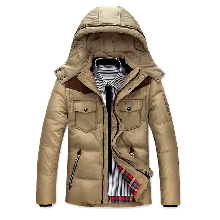 Stylish Male Casual Winter Jacket