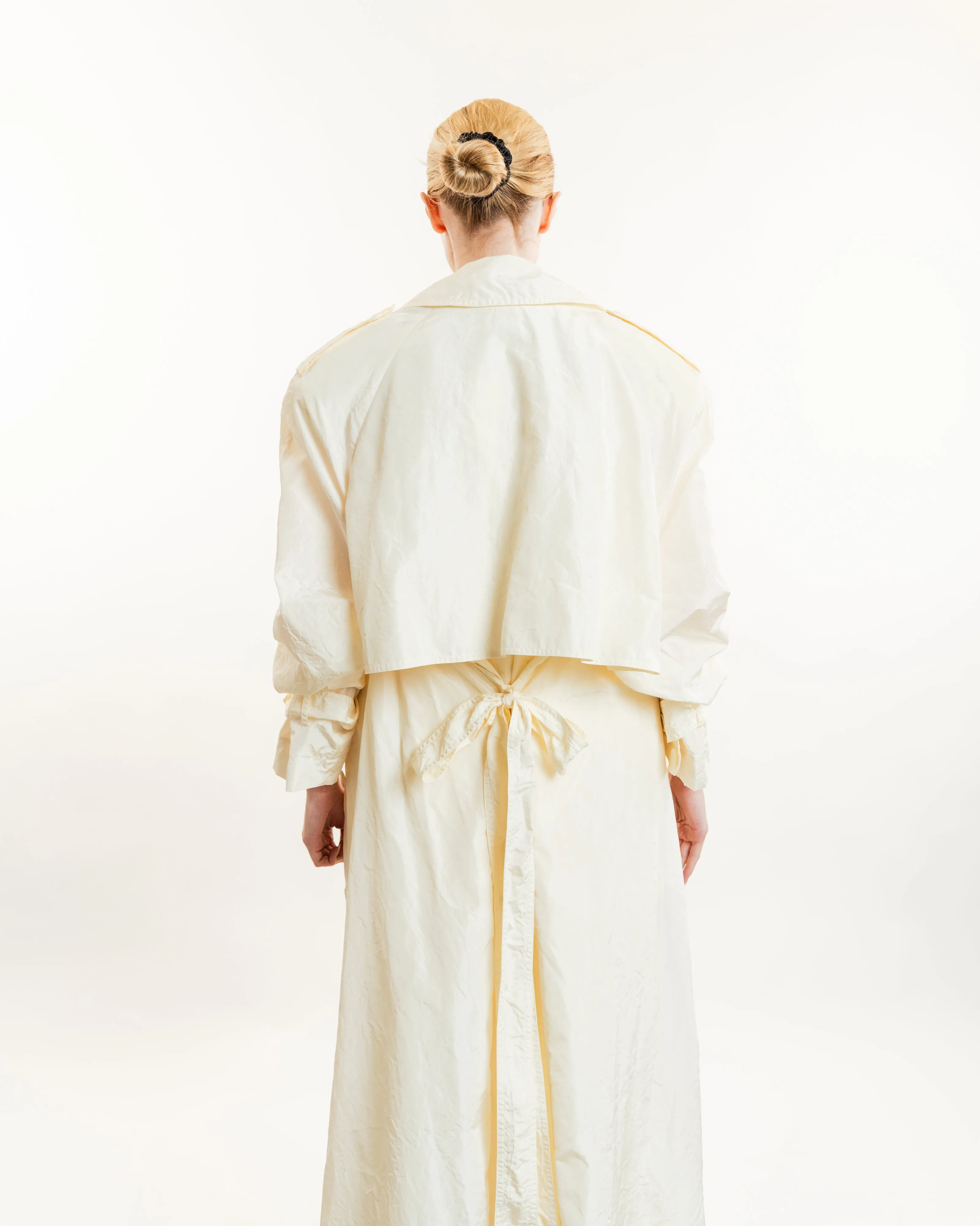 Taffeta Trench Coat