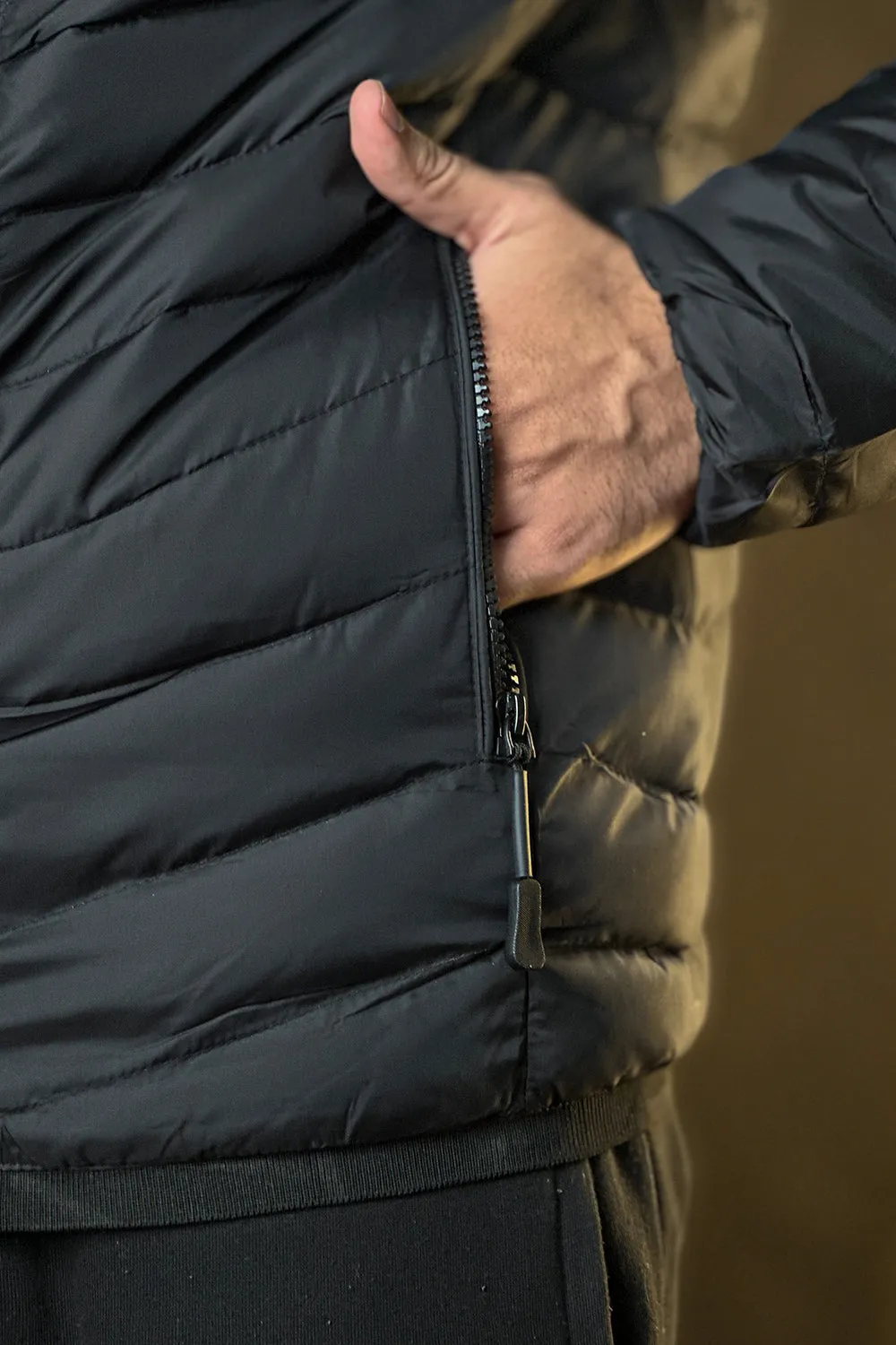 Taupe Puffer Jacket - 1124139