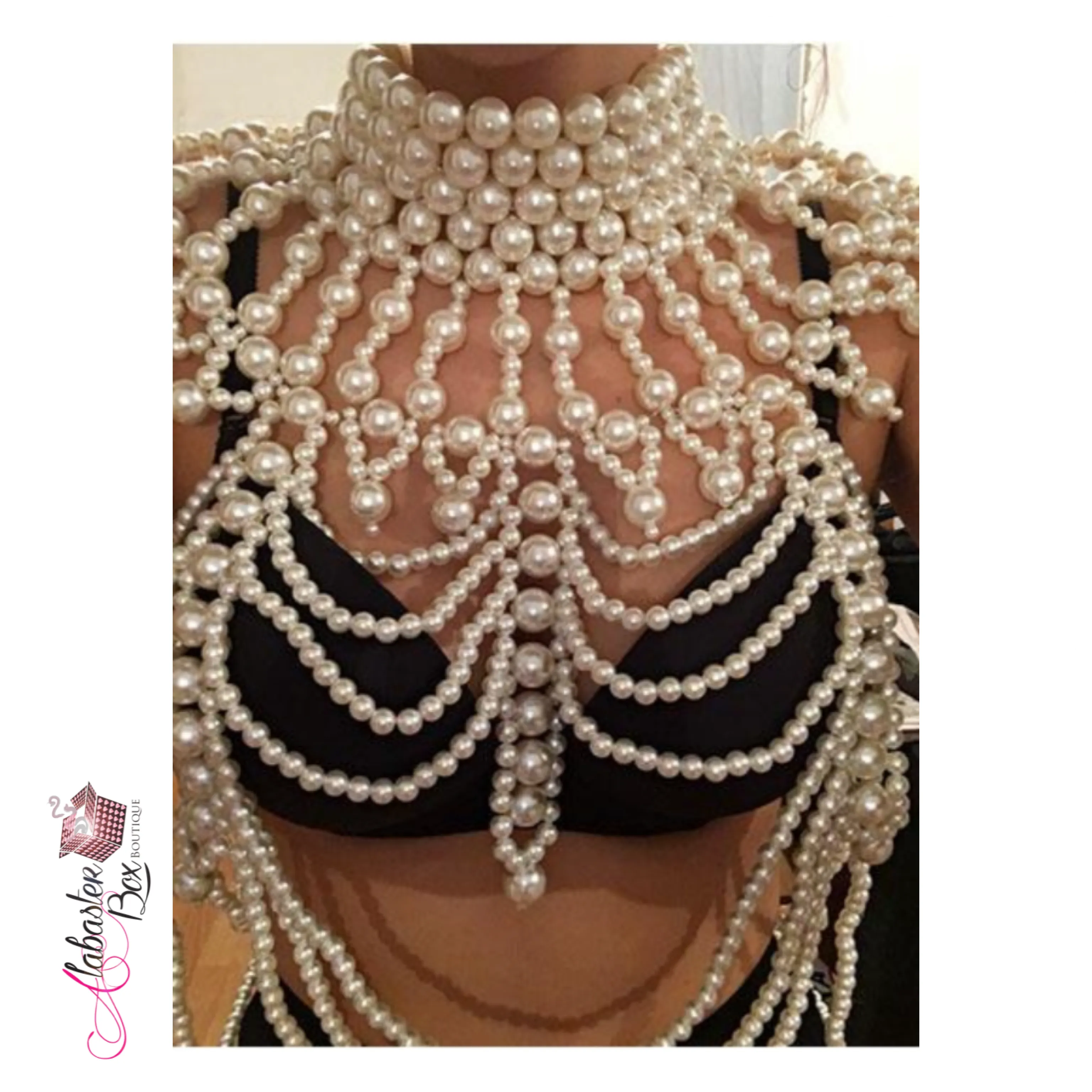 The “OVERALL ⚪️ PEARLfection” Necklace
