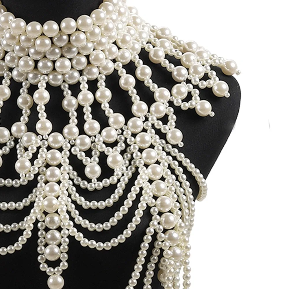 The “OVERALL ⚪️ PEARLfection” Necklace