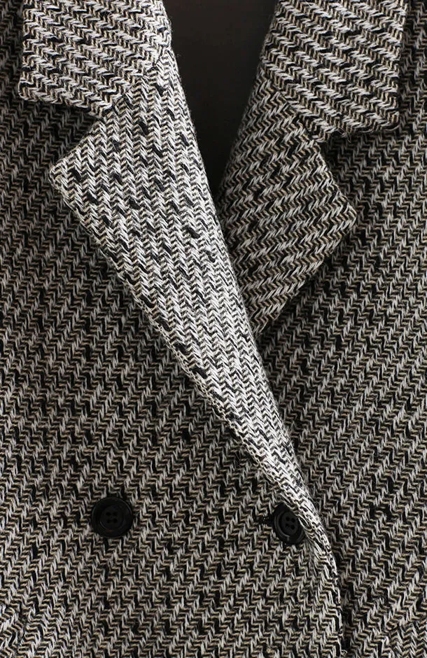 TWEED BOYFRIEND COAT