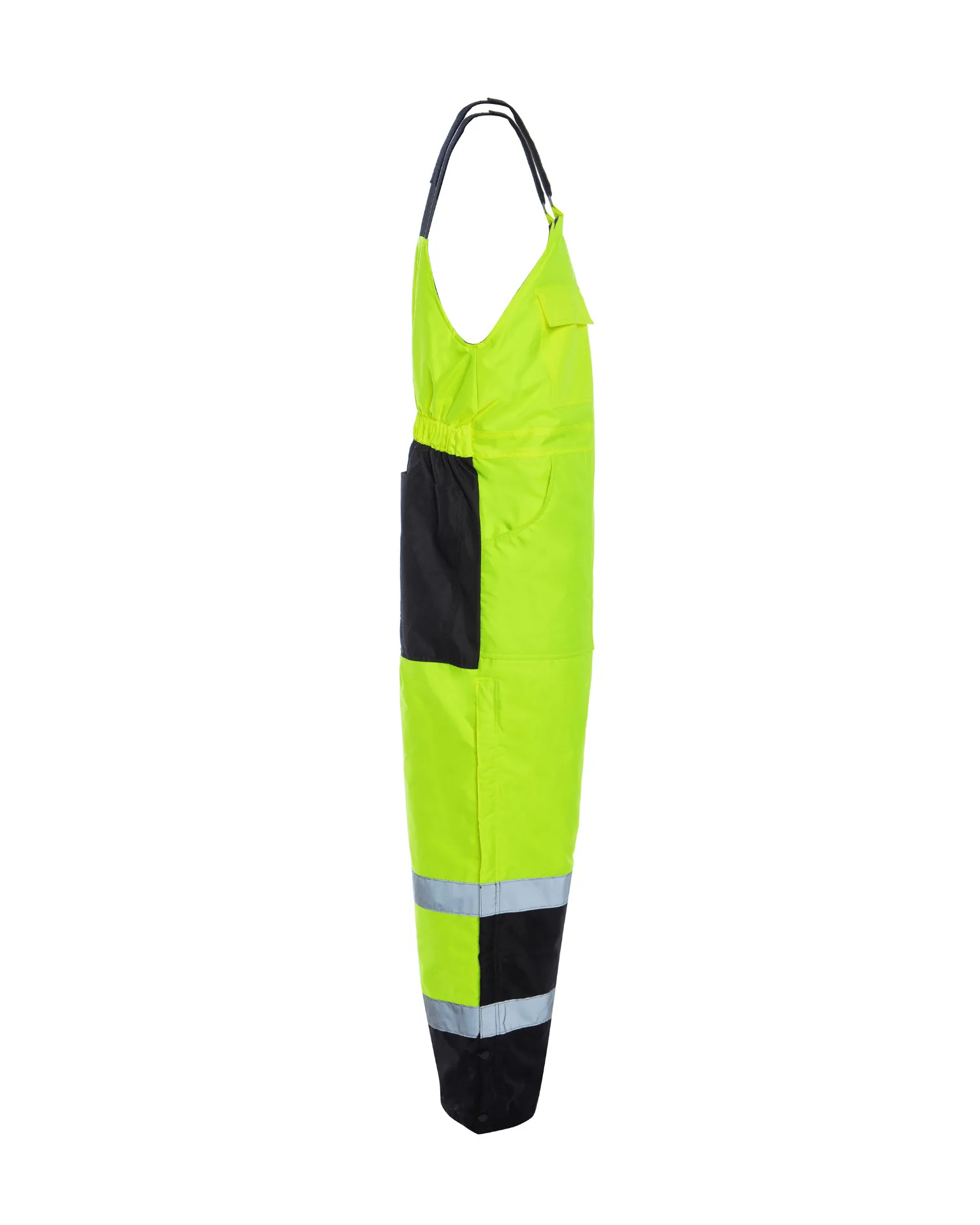 UHV500 HiVis Lined Bib Overalls