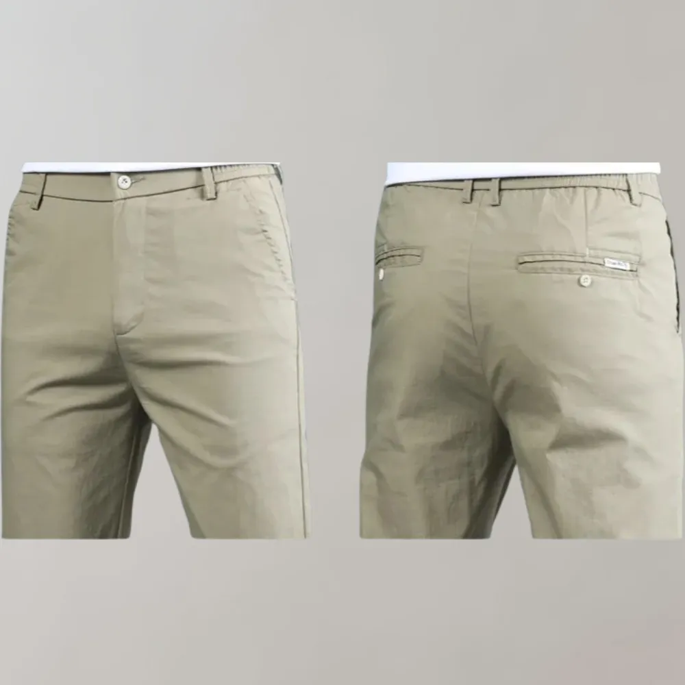 Villum - Stretch taille chino broek