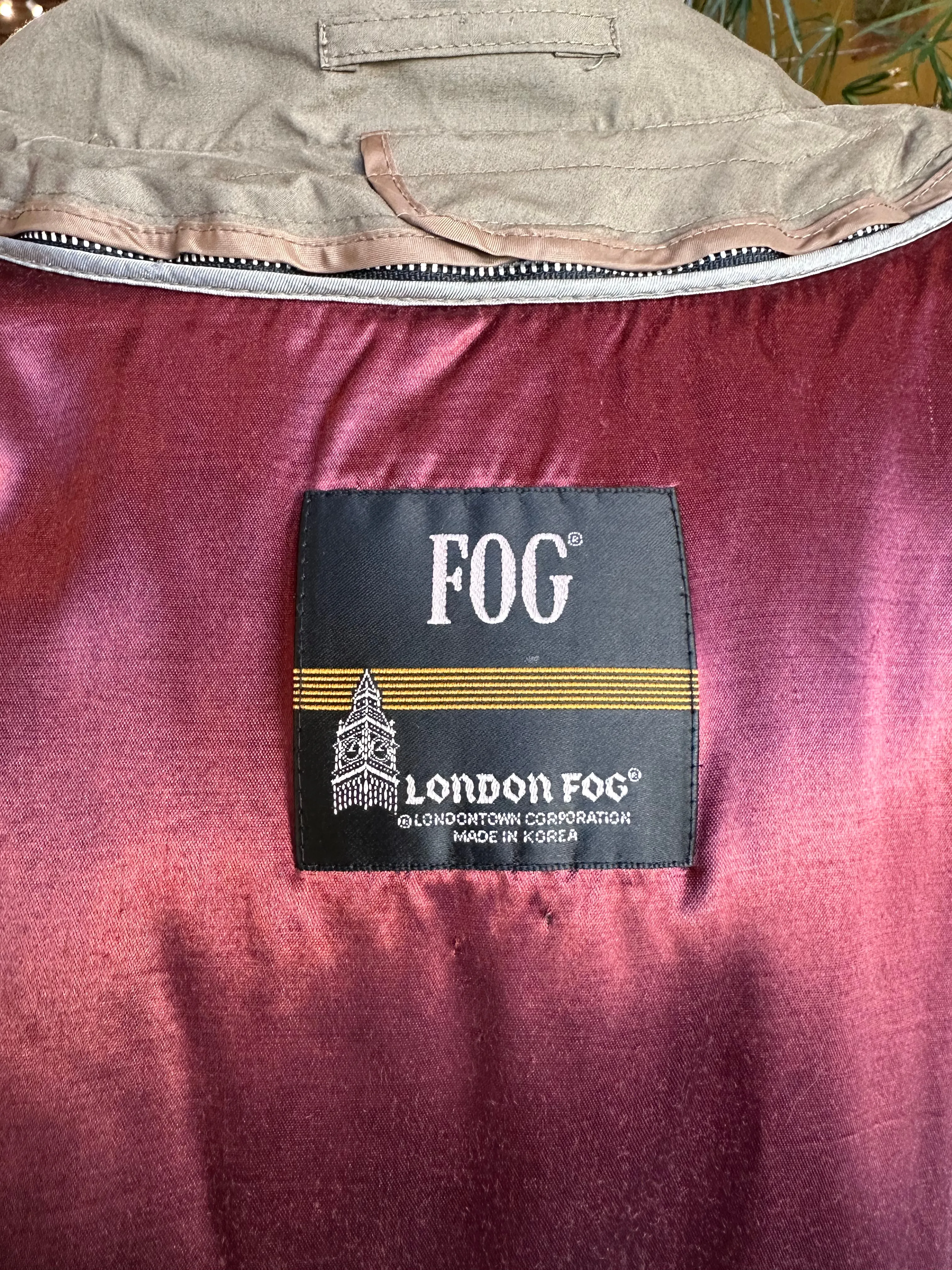 Vintage London Fog Trench Coat