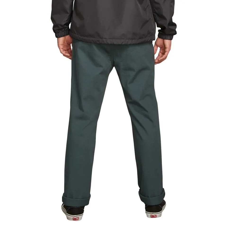 Volcom Frickin Regular Chino Pants - Navy Green