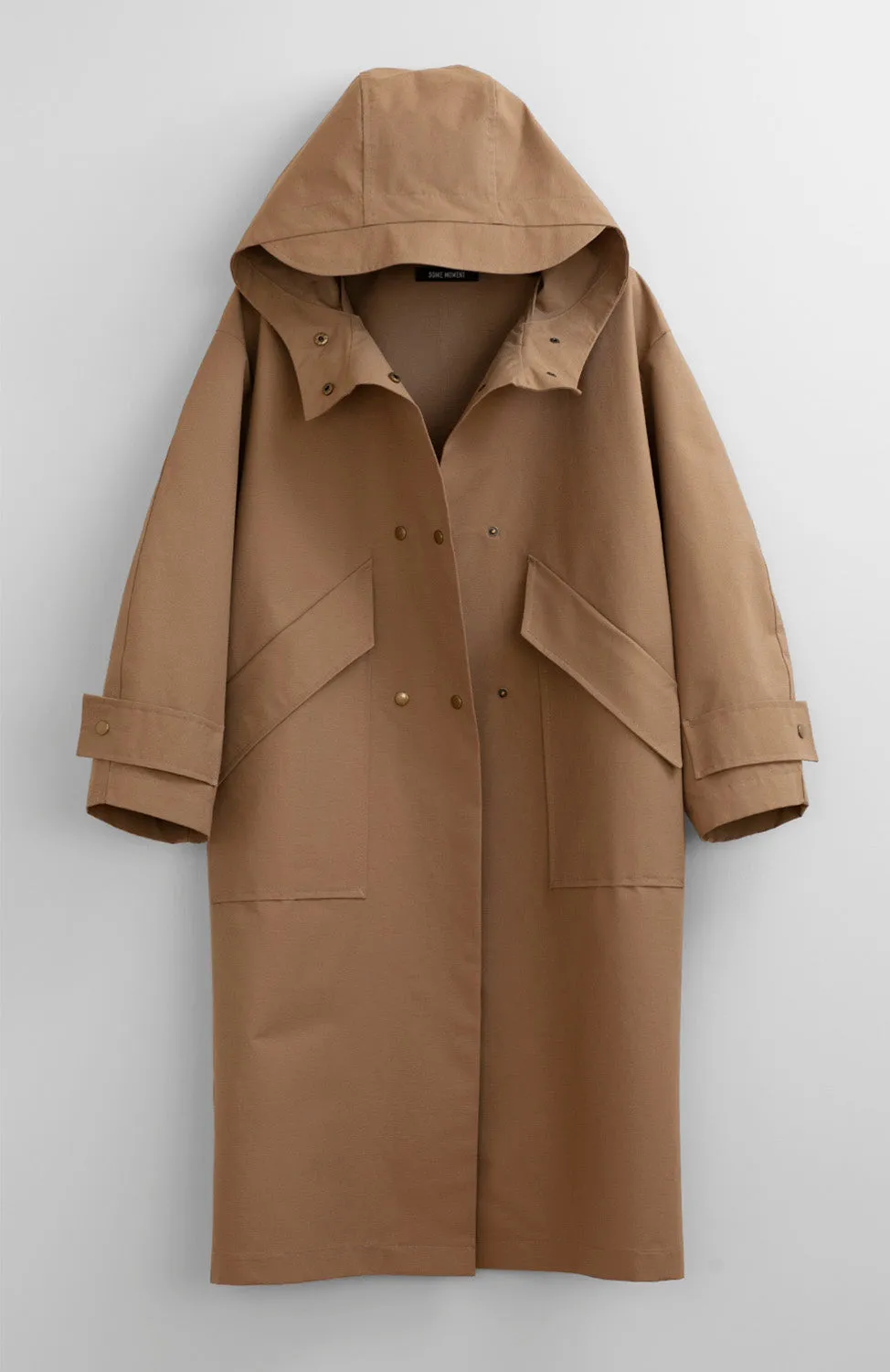 WATERPROOF BROWN COAT