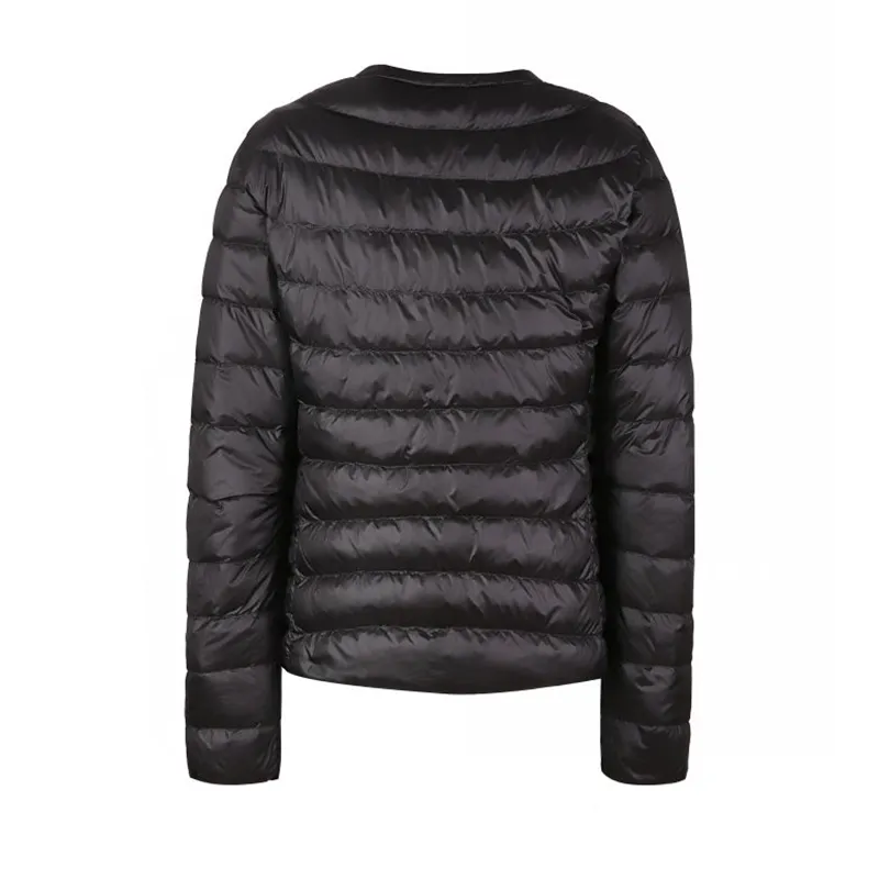 Women's Winter Casual Short Slim Warm Parka With Buttons