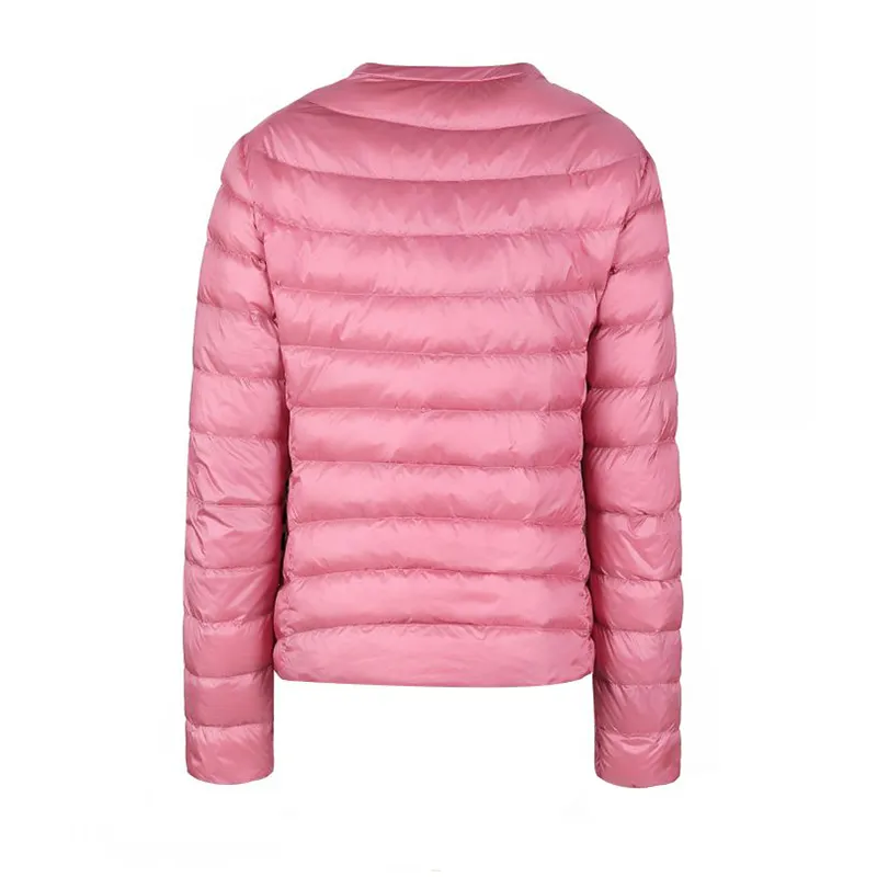 Women's Winter Casual Short Slim Warm Parka With Buttons