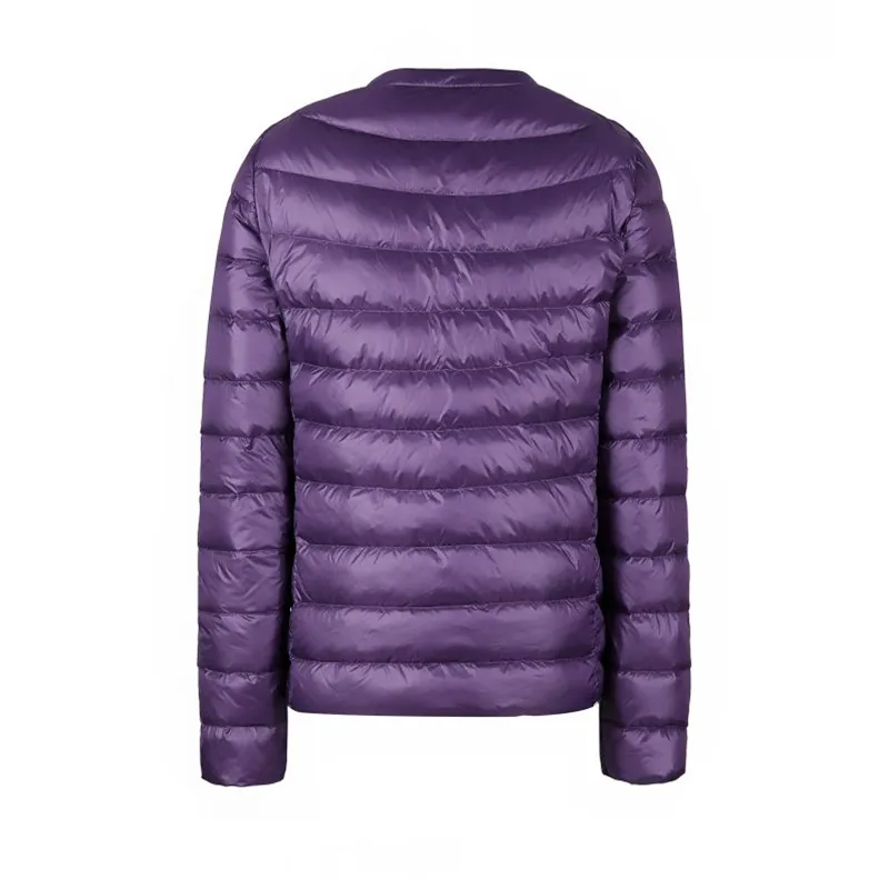Women's Winter Casual Short Slim Warm Parka With Buttons