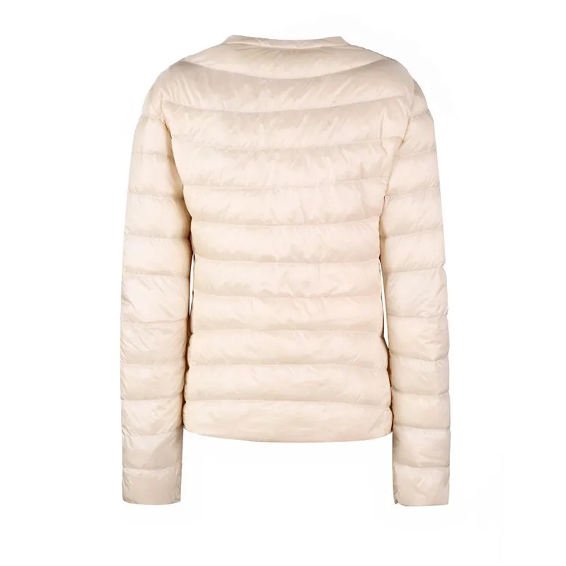 Women's Winter Casual Short Slim Warm Parka With Buttons