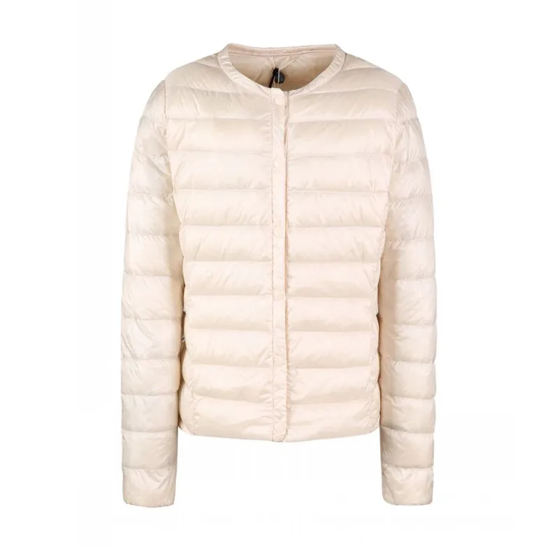 Women's Winter Casual Short Slim Warm Parka With Buttons