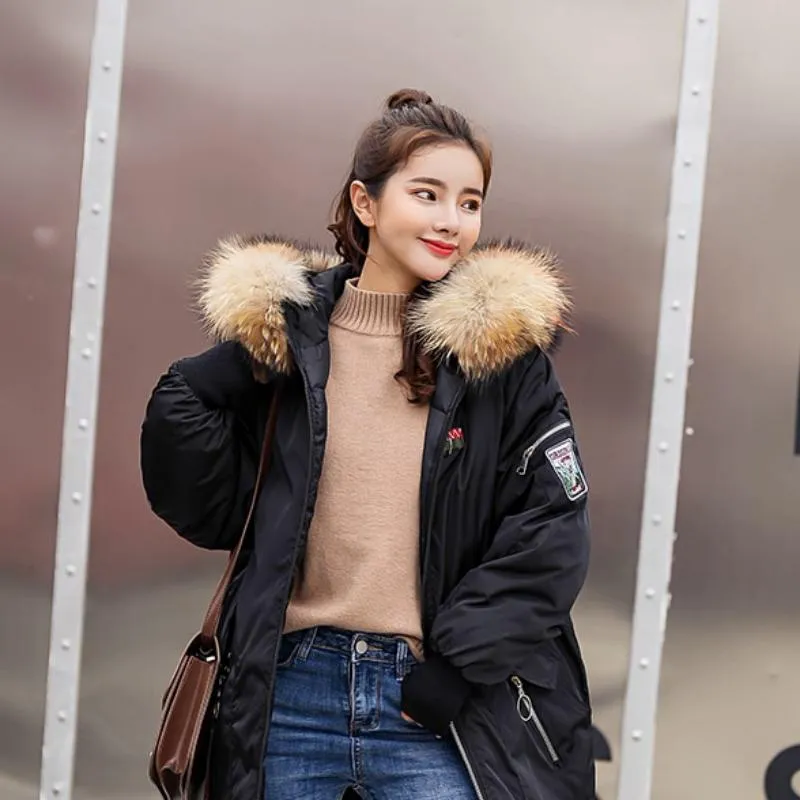 Women's Winter Casual Thick Warm Parka