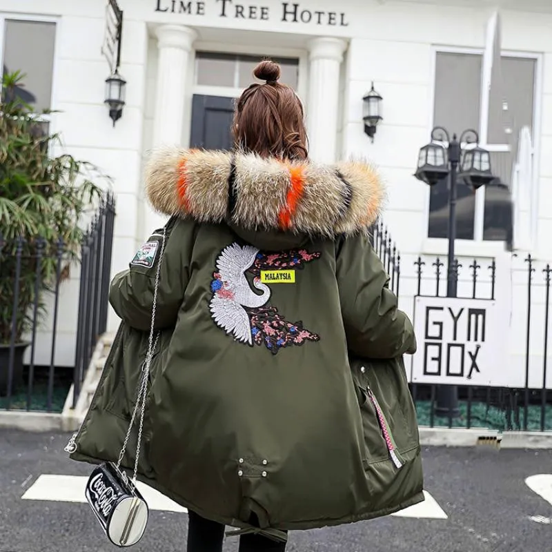 Women's Winter Casual Thick Warm Parka