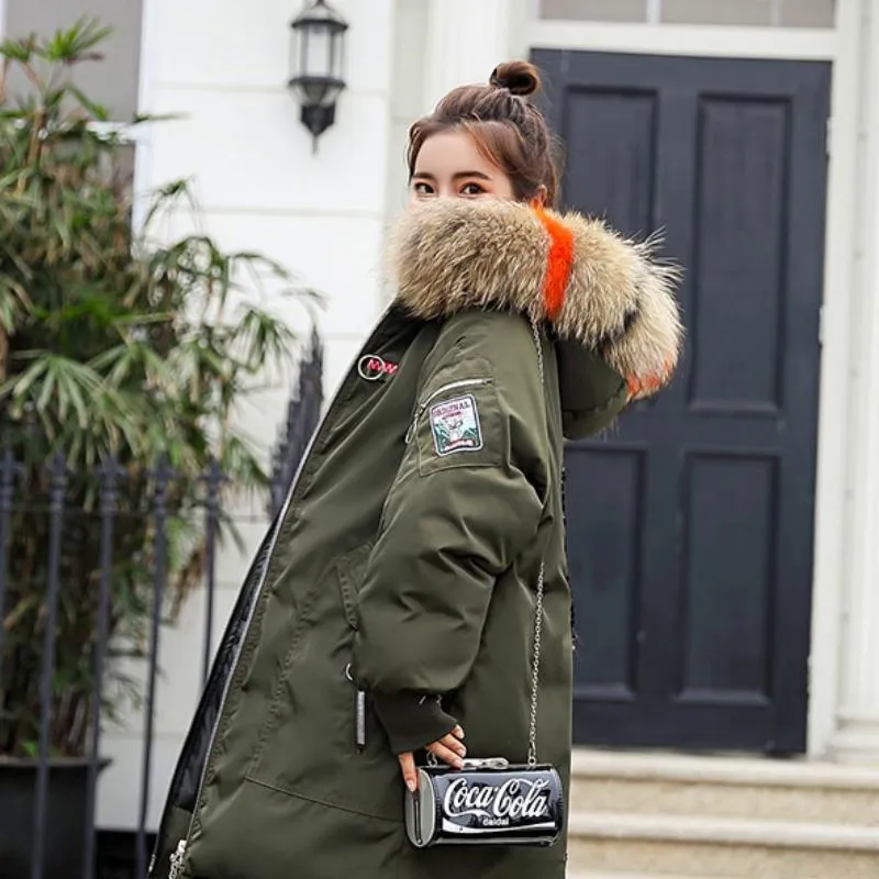 Women's Winter Casual Thick Warm Parka