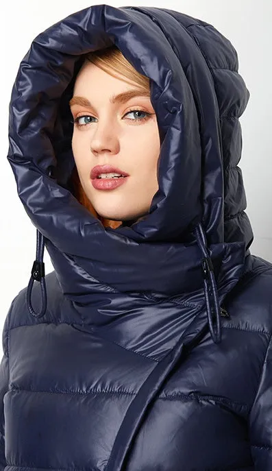 Women's Winter Hooded Warm Bio-Fluff Long Parka