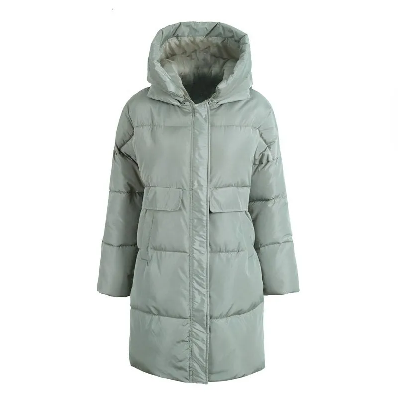 Women's Winter Padded Hooded Parka