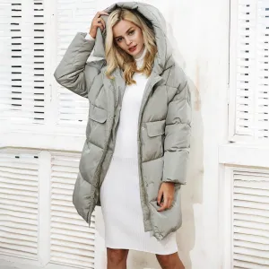 Women's Winter Padded Hooded Parka