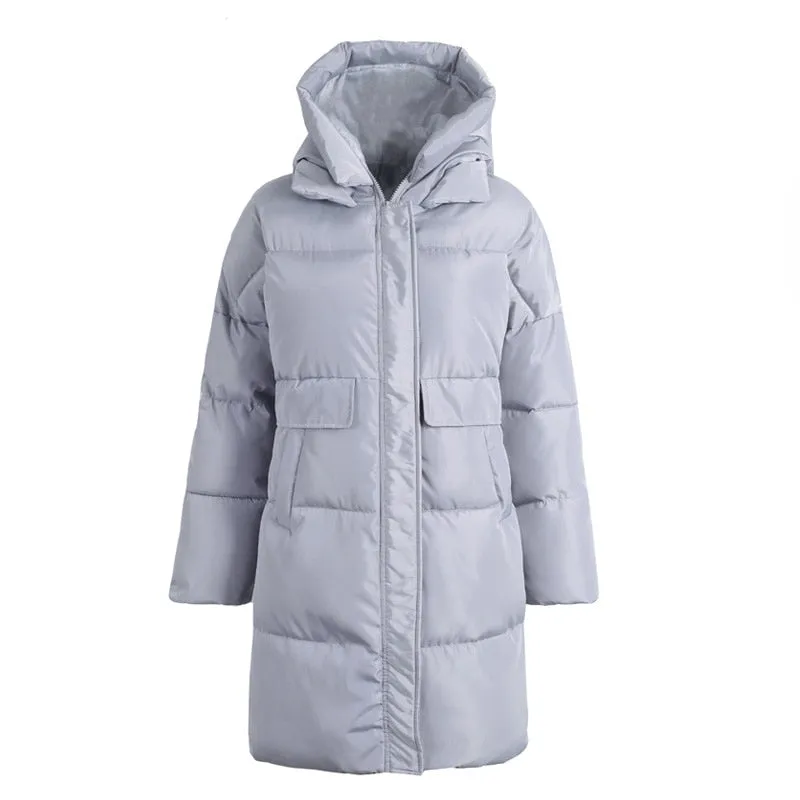 Women's Winter Padded Hooded Parka