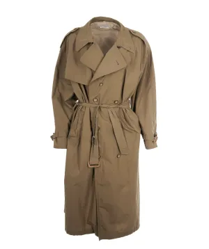 YSL KHAKI GREEN TRENCH COAT - APL0003